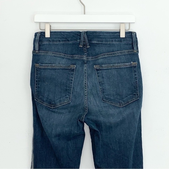 Good American Good Legs Straight Athletic Stripe size 6 / 28 - Picture 6 of 11